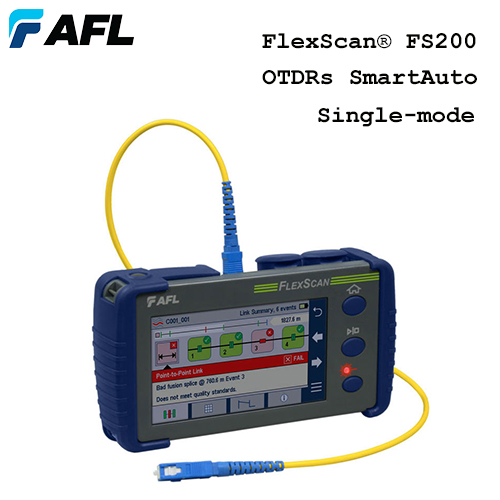 - FlexScan FS200 Single-mode OTDR